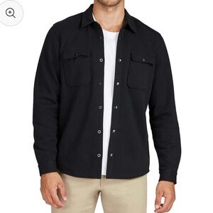 🔥🆕🔥 Frank and Oak Heavyweight Shirt / Overshirt XL Black - Like New!